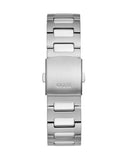 Buy Shop Guess Scope Black Dial Silver Steel Strap Watch for Men - GW0454G1 USA Online