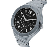 Buy Shop Guess Scope Black Dial Silver Steel Strap Watch for Men - GW0454G1 USA Online