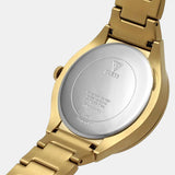 Buy Shop Guess Scope Gold Dial Gold Steel Strap Watch for Men - GW0454G2 USA Online