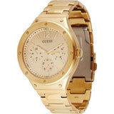 Buy Shop Guess Scope Gold Dial Gold Steel Strap Watch for Men - GW0454G2 USA Online