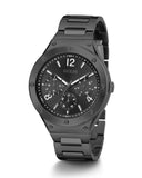Buy Shop Guess Scope Multifunction Black Dial Black Steel Strap Watch for Men - GW0454G3 USA Online