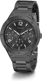 Buy Shop Guess Scope Multifunction Black Dial Black Steel Strap Watch for Men - GW0454G3 USA Online