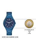 Buy Shop Guess Scope Multifunction Blue Dial Blue Steel Strap Watch for Men - GW0454G4 USA Online