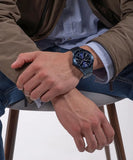 Buy Shop Guess Scope Multifunction Blue Dial Blue Steel Strap Watch for Men - GW0454G4 USA Online