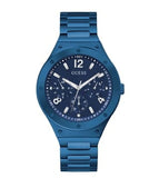 Buy Shop Guess Scope Multifunction Blue Dial Blue Steel Strap Watch for Men - GW0454G4 USA Online