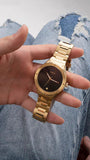 Buy Shop Guess Scope Quartz Black Dial Gold Steel Strap Watch for Men - GW0427G2 USA Online