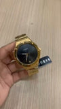 Buy Shop Guess Scope Quartz Black Dial Gold Steel Strap Watch for Men - GW0427G2 USA Online