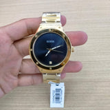 Buy Shop Guess Scope Quartz Black Dial Gold Steel Strap Watch for Men - GW0427G2 USA Online