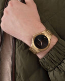 Buy Shop Guess Scope Quartz Black Dial Gold Steel Strap Watch for Men - GW0427G2 USA Online