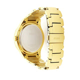 Buy Shop Guess Siren Diamonds Silver Dial Gold Steel Strap Watch for Women - W0442L2 USA Online