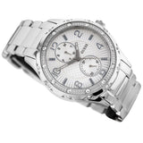 Buy Shop Guess Siren White Dial Silver Steel Strap Watch for Women - W0442L1 USA Online