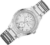 Buy Shop Guess Siren White Dial Silver Steel Strap Watch for Women - W0442L1 USA Online