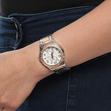 Buy Shop Guess Siren White Dial Two Tone Steel Strap Watch for Women - W0442L4 USA Online