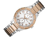 Buy Shop Guess Siren White Dial Two Tone Steel Strap Watch for Women - W0442L4 USA Online