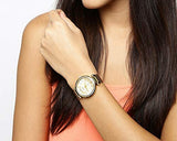 Buy Shop Guess Soho Champagne Dial Stainless Steel Mesh Bracelet Watch For Women - W0638L2 USA Online