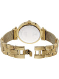 Buy Shop Guess Soho Champagne Dial Stainless Steel Mesh Bracelet Watch For Women - W0638L2 USA Online