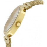 Buy Shop Guess Soho Champagne Dial Stainless Steel Mesh Bracelet Watch For Women - W0638L2 USA Online