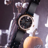 Buy Shop Guess Soho Diamonds Black Dial Black Mesh Bracelet Watch for Women - W0638L5 USA Online