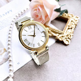 Buy Shop Guess Soho Diamonds Silver Dial Silver Mesh Bracelet Watch for Women - W0638L7 USA Online