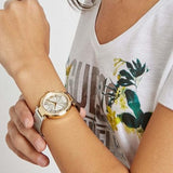 Buy Shop Guess Soho Diamonds Silver Dial Silver Mesh Bracelet Watch for Women - W0638L7 USA Online