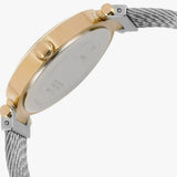 Buy Shop Guess Soho Diamonds Silver Dial Silver Mesh Bracelet Watch for Women - W0638L7 USA Online