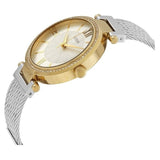 Buy Shop Guess Soho Diamonds Silver Dial Silver Mesh Bracelet Watch for Women - W0638L7 USA Online