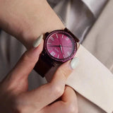 Buy Shop Guess Soho Pink Dial Pink Mesh Bracelet Watch For Women - W0638L6 USA Online