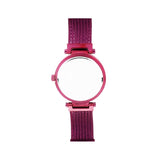 Buy Shop Guess Soho Pink Dial Pink Mesh Bracelet Watch For Women - W0638L6 USA Online