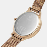 Buy Shop Guess Soiree Diamonds Rose Gold Dial Rose Gold Mesh Bracelet Watch for Women - GW0402L3 USA Online