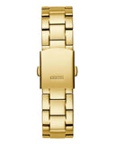 Buy Shop Guess Sol Chronograph Gold Dial Gold Steel Strap Watch For Women - GW0483L2 USA Online