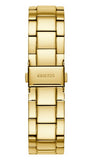 Buy Shop Guess Solar Chronograph Diamonds White Dial Gold Steel Strap Watch for Women - W1069L2 USA Online