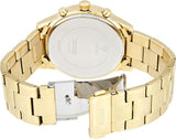 Buy Shop Guess Solar Chronograph Diamonds White Dial Gold Steel Strap Watch for Women - W1069L2 USA Online