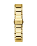 Buy Shop Guess Solstice Diamonds Gold Dial Gold Steel Strap Watch for Women - GW0403L2 USA Online