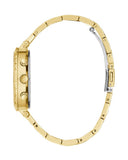 Buy Shop Guess Solstice Diamonds Gold Dial Gold Steel Strap Watch for Women - GW0403L2 USA Online