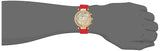 Buy Shop Guess Solstice Diamonds Gold Dial Red Rubber Strap Watch for Women - GW0484L1 USA Online