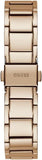 Buy Shop Guess Solstice Diamonds Rose Gold Dial Rose Gold Steel Strap Watch for Women - GW0403L3 USA Online