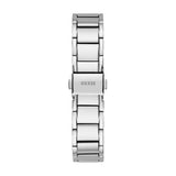 Buy Shop Guess Solstice Diamonds Silver Dial Silver Steel Strap Watch for Women - GW0403L1 USA Online