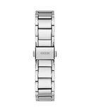 Buy Shop Guess Solstice Diamonds Silver Dial Silver Steel Strap Watch for Women - GW0403L1 USA Online