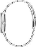 Buy Shop Guess Solstice Diamonds Silver Dial Silver Steel Strap Watch for Women - GW0403L1 USA Online