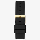 Buy Shop Guess Solstice Green Dial Black Rubber Strap Watch for Women - GW0113L1 USA Online