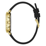 Buy Shop Guess Solstice Green Dial Black Rubber Strap Watch for Women - GW0113L1 USA Online