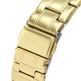 Buy Shop Guess Sparkler Diamonds Black Dial Gold Steel Strap Watch for Women - GW0111L2 USA Online