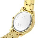 Buy Shop Guess Sparkler Diamonds Black Dial Gold Steel Strap Watch for Women - GW0111L2 USA Online