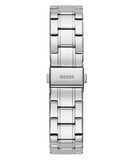 Buy Shop Guess Sparkler Diamonds Silver Dial Silver Steel Strap Watch for Women - GW0111L1 USA Online