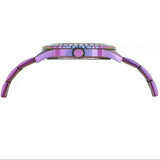 Buy Shop Guess Sparkler Silver Dial Purple Steel Strap Watch For Women - GW0111L5 USA Online
