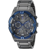 Buy Shop Guess Sport Analog Grey Dial Grey Steel Strap Watch for Men - W0377G5 USA Online