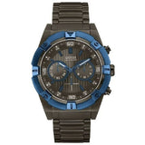 Buy Shop Guess Sport Analog Grey Dial Grey Steel Strap Watch for Men - W0377G5 USA Online