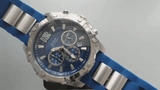 Buy Shop Guess Sport Multifunction Blue Dial Blue Rubber Strap Watch For Men - W0167G3 USA Online