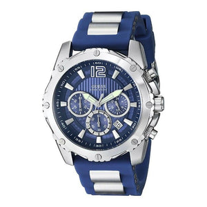 Buy Shop Guess Sport Multifunction Blue Dial Blue Rubber Strap Watch For Men - W0167G3 USA Online