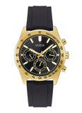 Buy Shop Guess Sport Multifunctional Black Dial Black Rubber Strap Watch for Men - GW0332G2 USA Online